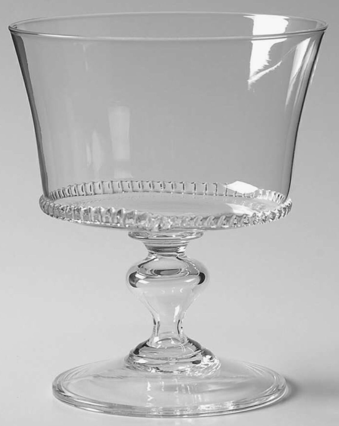 JULISKA FIORELLA GLASS 3 INDIVIDUAL COMPOTE FOOTED DESSERT BOWLS RETIRED