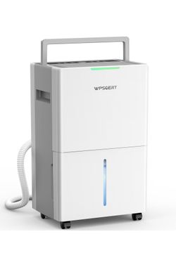 4,000 Sq.Ft Dehumidifier for Basement with Drain Hose, 45 Pints Dehumidifiers for Home Large Room, Bedroom Intelligent Humidity Control with Auto Shut