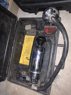 pressurized cooling tester