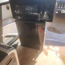 GE Microwave And  Hotpoint Dishwasher 