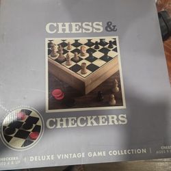 New Chess and Checkers Board Game