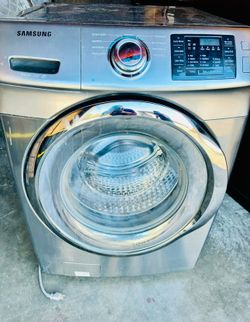 Samsung 4.5 Cu.Ft. Grey Front And Dryer Set Combo