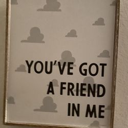 TOY STORY WOOD SIGN