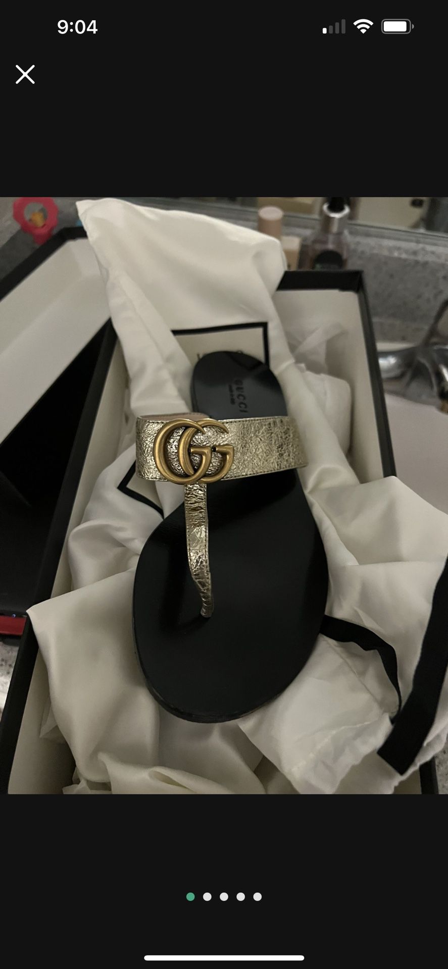 Gucci Sandals-100% Authentic