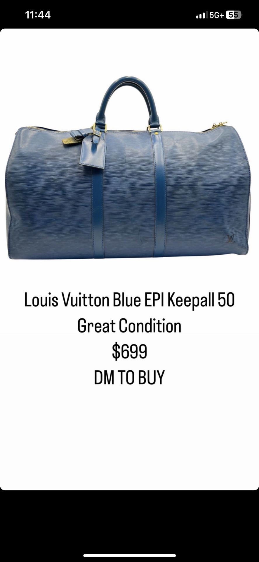 Louis Vuitton Keepall Duffle bag