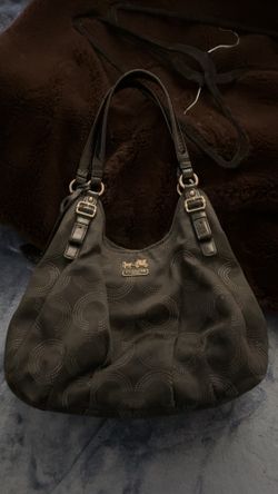 Black Vintage Coach Handbag