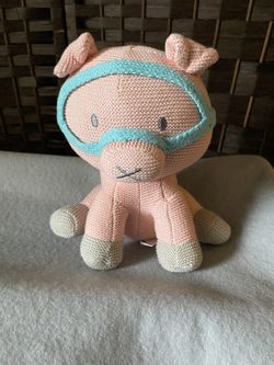 Baby Bum, Pink Knitted Pig 
