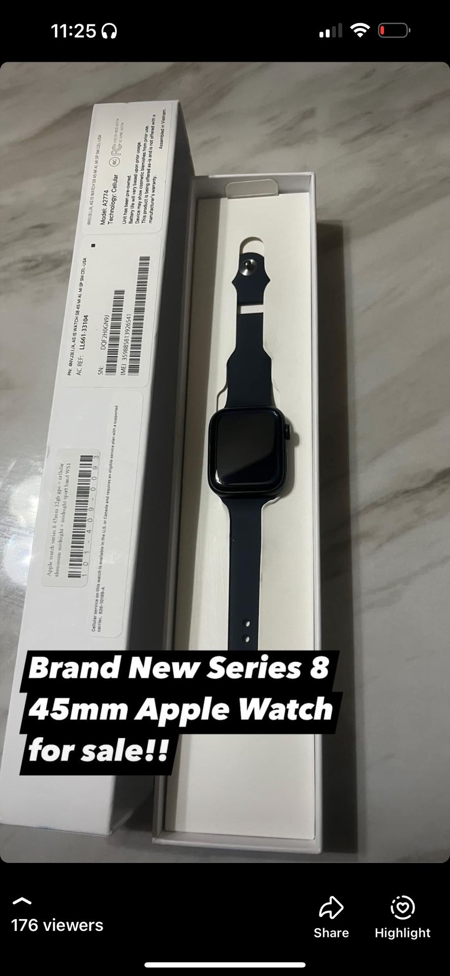 Apple Watch Series 8 45mm