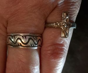 2 Sterling Silver rings