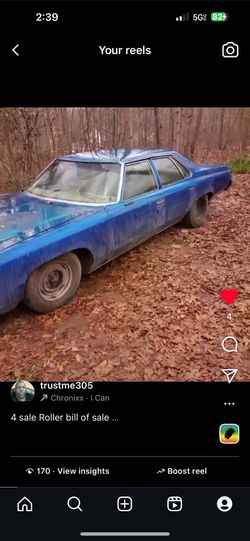 1974 Chevrolet 4door Roller