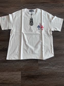 Chrome Hearts White Graphic Pocket T-Shirt Large And Extra Large