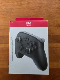 Nintendo Switch 2 Pro Video Game Controller OEM Original CIB Complete in Box