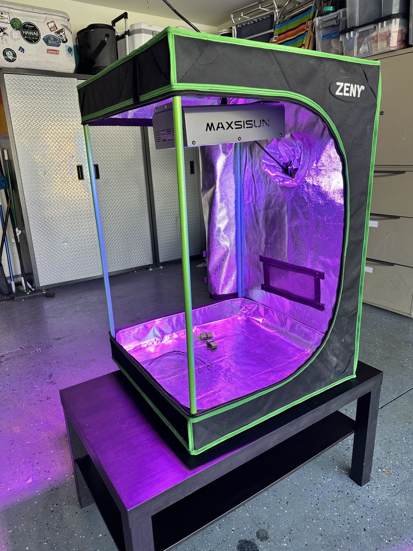 Grow Tent With Light & Fan
