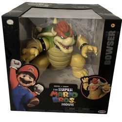 The Super Mario Bros Movie 7” Bowser Figure W/ Fire Breathing Effect Jakks New