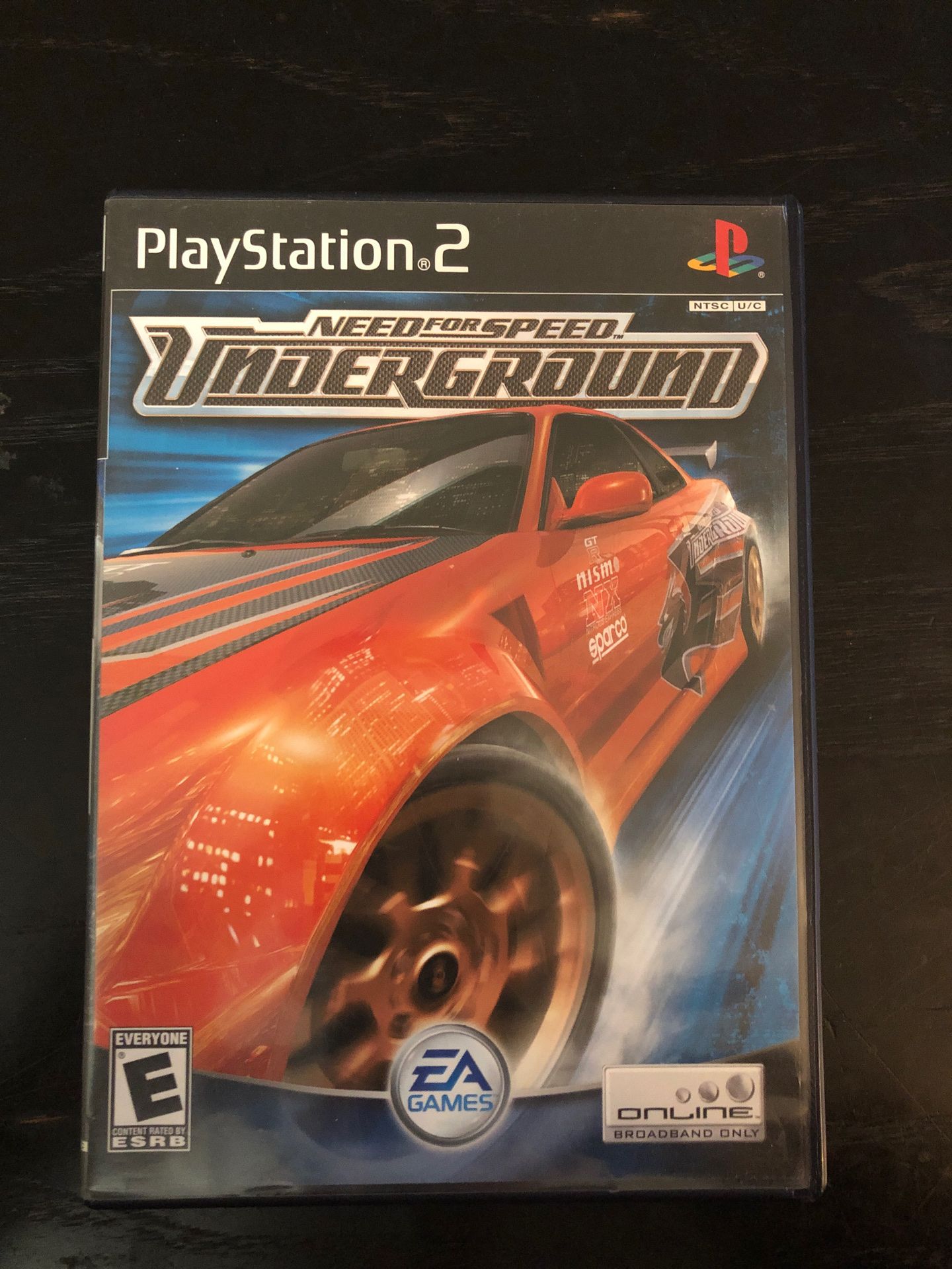 Need for Speed ps2 game