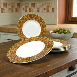 Vintage (1997) Persia by Wedgwood Bone China Salad / Starter Plates - England