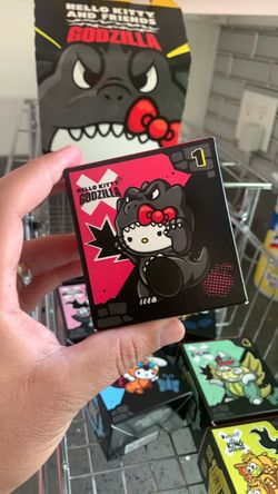 Hello Kitty Godzilla Happy Meal Toys