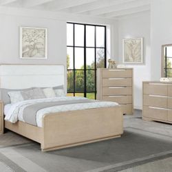 New Bedroom Set 4 PCs Queen 