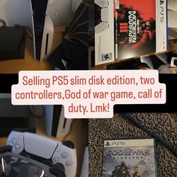 PS5 Slim Disc Edition for 400 OBO