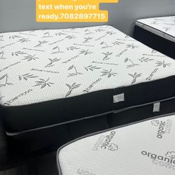 Huge sale for Mattress And Box Twin size mattress and box 150.$ full 190$ Queen 200$ king 290$. free delivery free set up 708….280….7715… cash or Zell