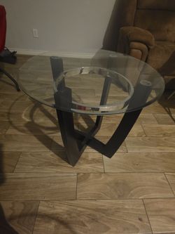 Glass table