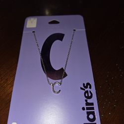 New Necklace The Letter C  $2