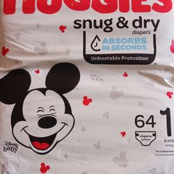 new pack huggies size 1 $10 