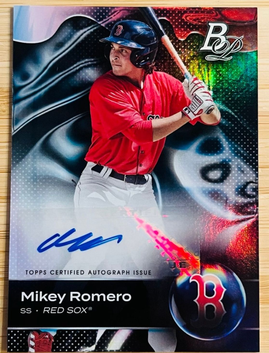 MIKEY ROMERO 2023 Bowman Platinum Auto Autograph