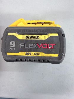 Dewalt 9 am flex volt battery