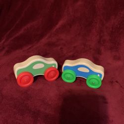 Melissa And Doug First Play Wooden Stacking Cars 2 Of 3