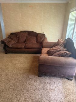 Sofa and Love Seat