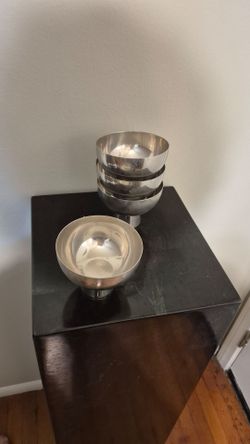 Stainless Steel  Dessert Serving Bowls