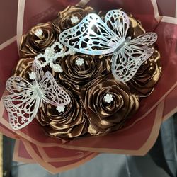 All New 16 Flowers Eternal Roses Last Forever Roses ( Mother Day)