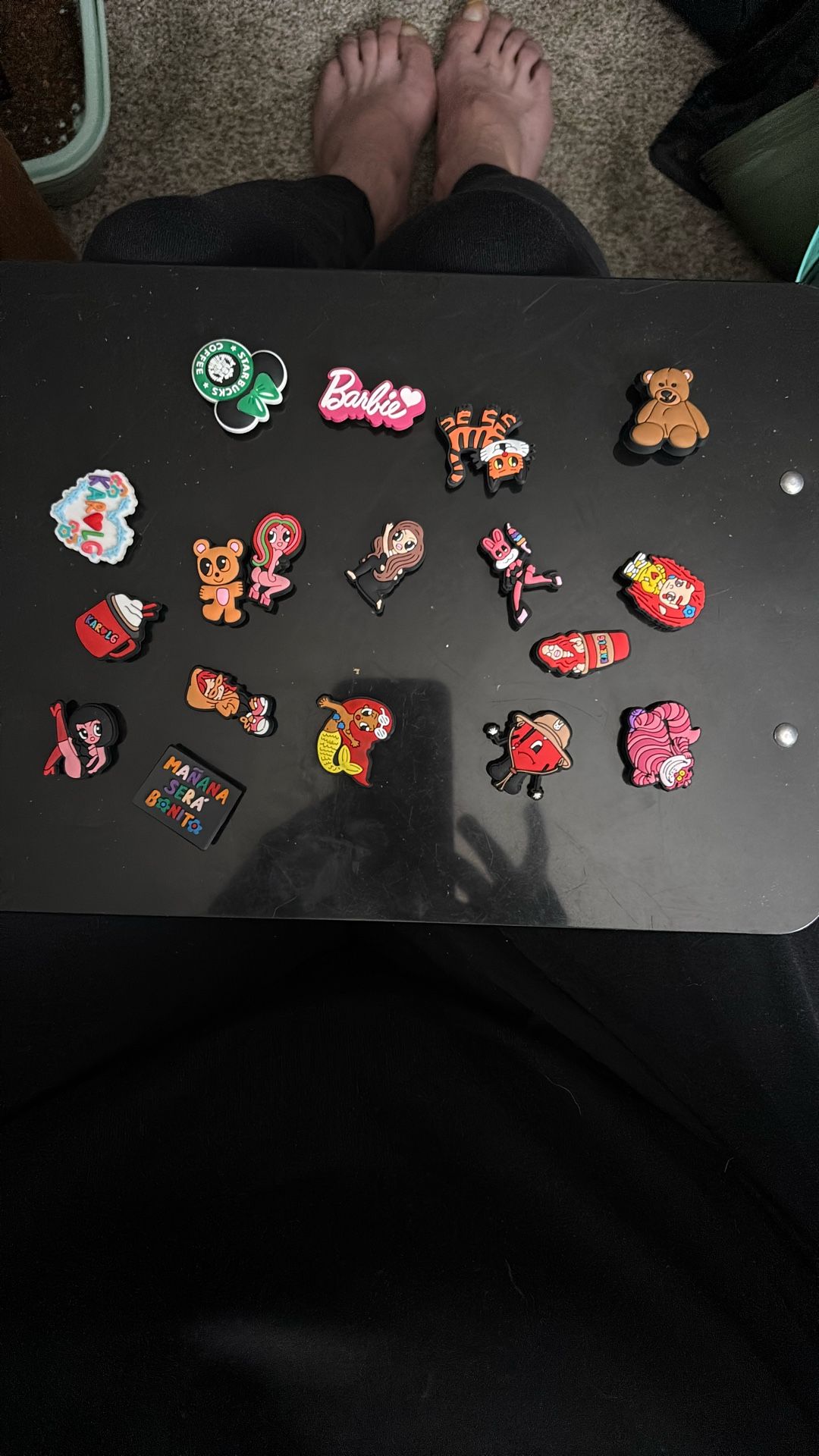 18 Croc Charms 