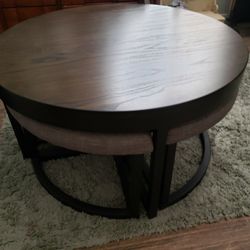 Table With Stools