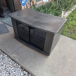 Black/ Gray TV Stand