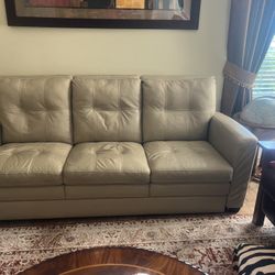 BEAUTIFUL PURE LEATHER SOFA 