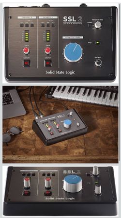 Solid State Logic SSL2 2-In/2-Out USB-C Audio Interface