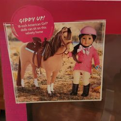 Brand New American Girl Doll Horse Set