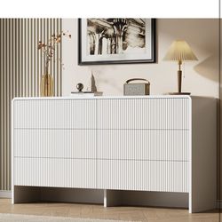 Modern Dresser 6 Drawer Chest of Drawers