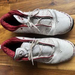 Air Jordan Retro 23 OG Low White Varsity Red 2008 Basketball Shoes Mens 11