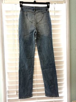 Fashion Nova My Whole Heart Straight Leg Jeans Size 0