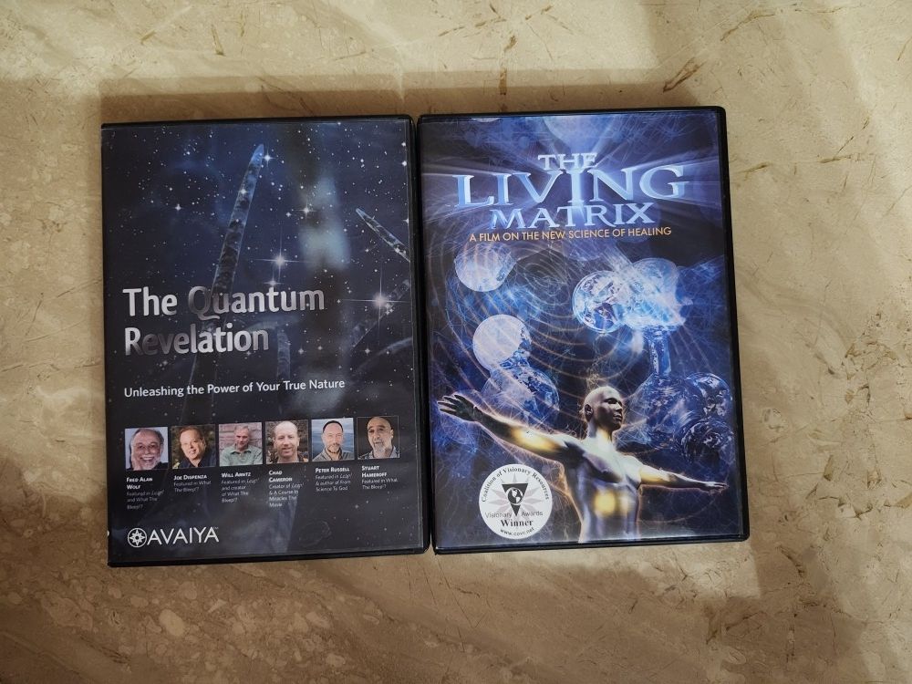 The Quantum Revelation DVD and The Living Matrix DVD