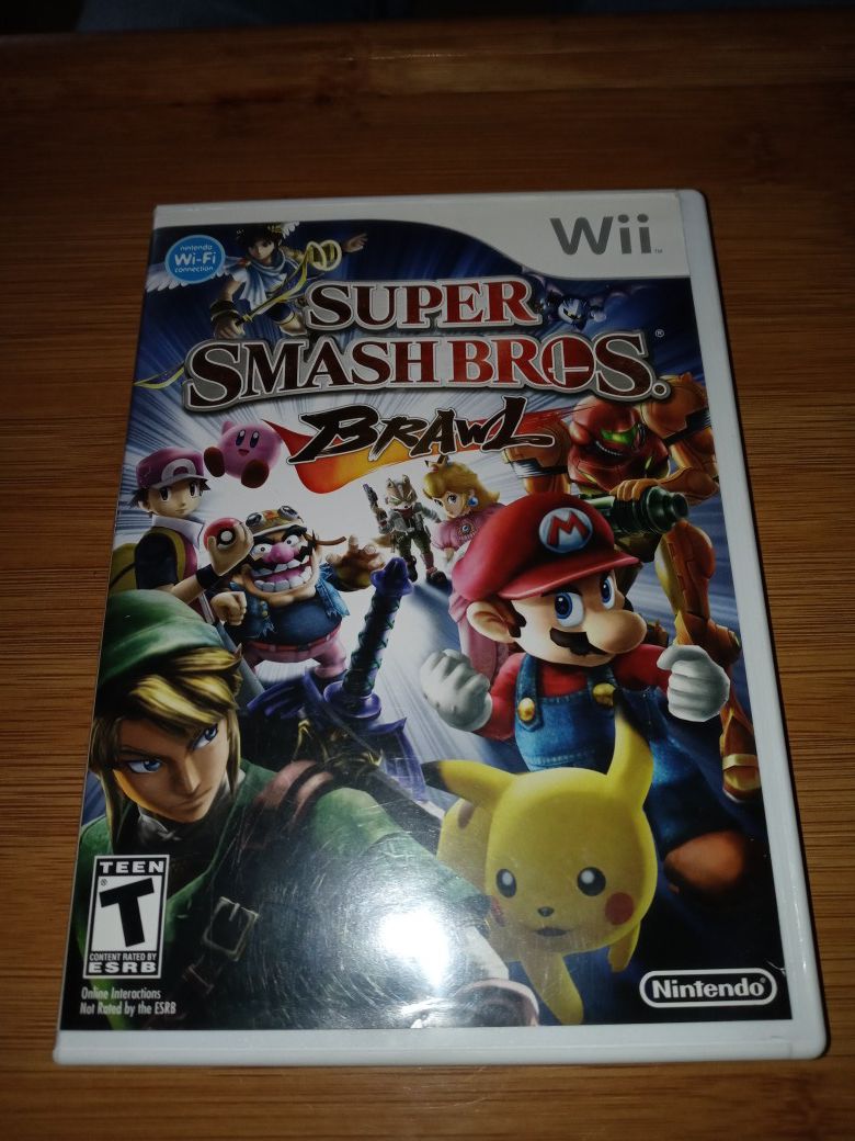 Super Smash Bros Brawl ( Nintendo Wii)