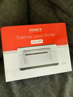 Brand New MUNBYN Bluetooth Thermal Label Printer 941BP, Wireless 300DPI