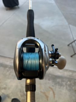 Shimano Tranx 500 high gear reel , Terez Rod