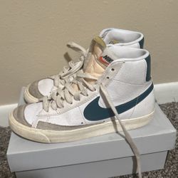 Nike blazer 77 Mid Vintage White Dark Teal Green