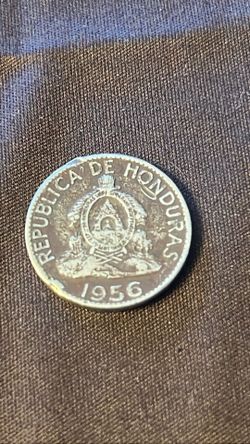 1956 Honduran 5 centavos