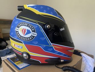 NASCAR 75th Anniversary Collectible Helmet
