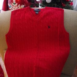 Ralph Lauren big boys sweater vest